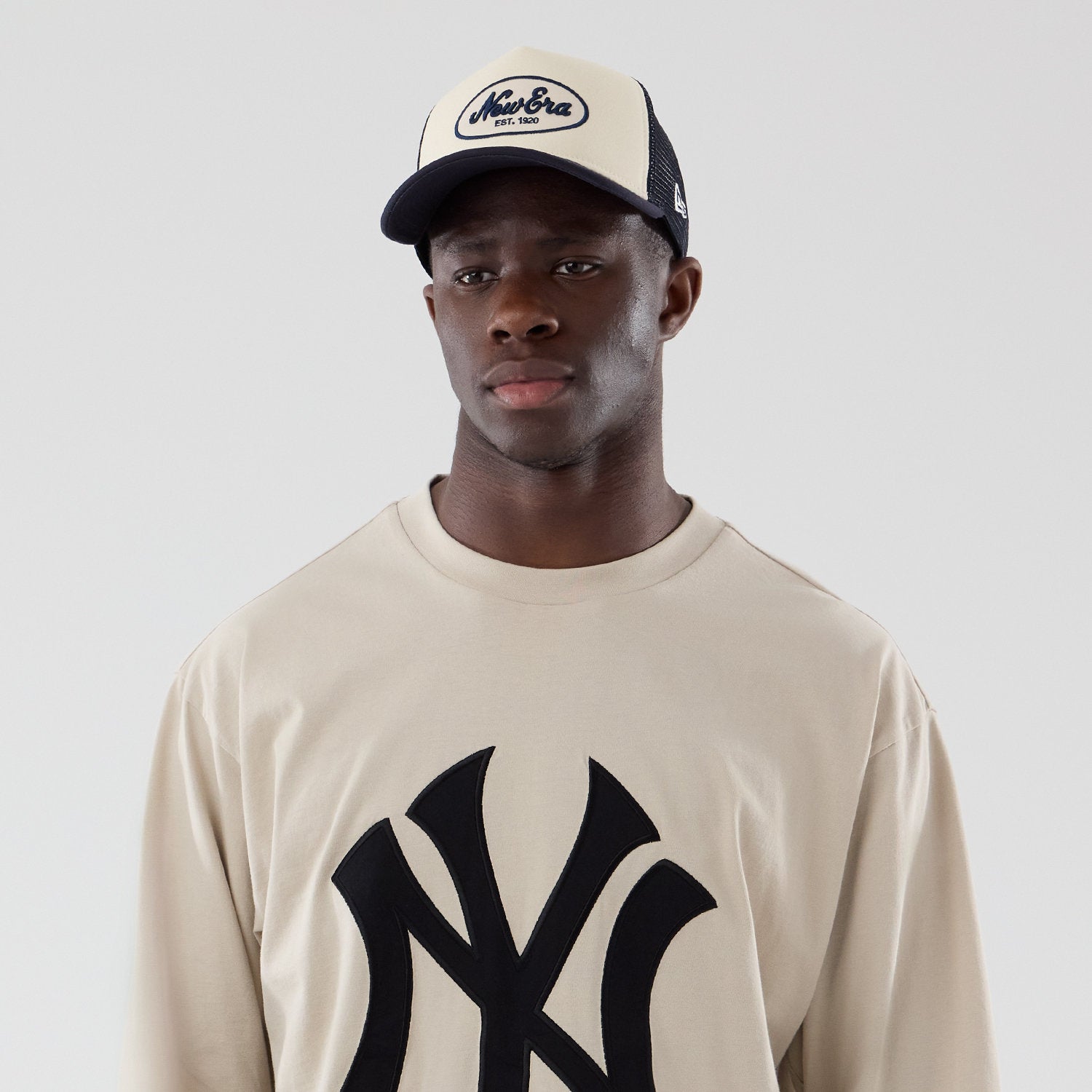 MLB LS OVERSIZED NEW YORK YANKEES - T-SHIRT 60897435 . NEW ERA 