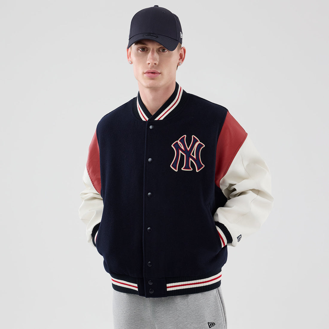 MLB VARSITY JCKT NEW YORK YANKEES - GIACCA 60897510 . NEW ERA 