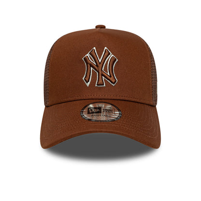 OUTLINE EF TRUCKER NEW YORK YANKEES - CAPPELLINO 60915785 . NEW ERA 