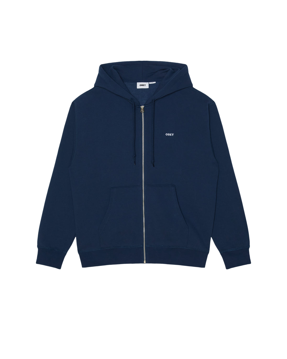 ESTABLISHED WORKS BOLD ZIP HOOD II - FELPA 22MC0000024E -PGB OBEY 