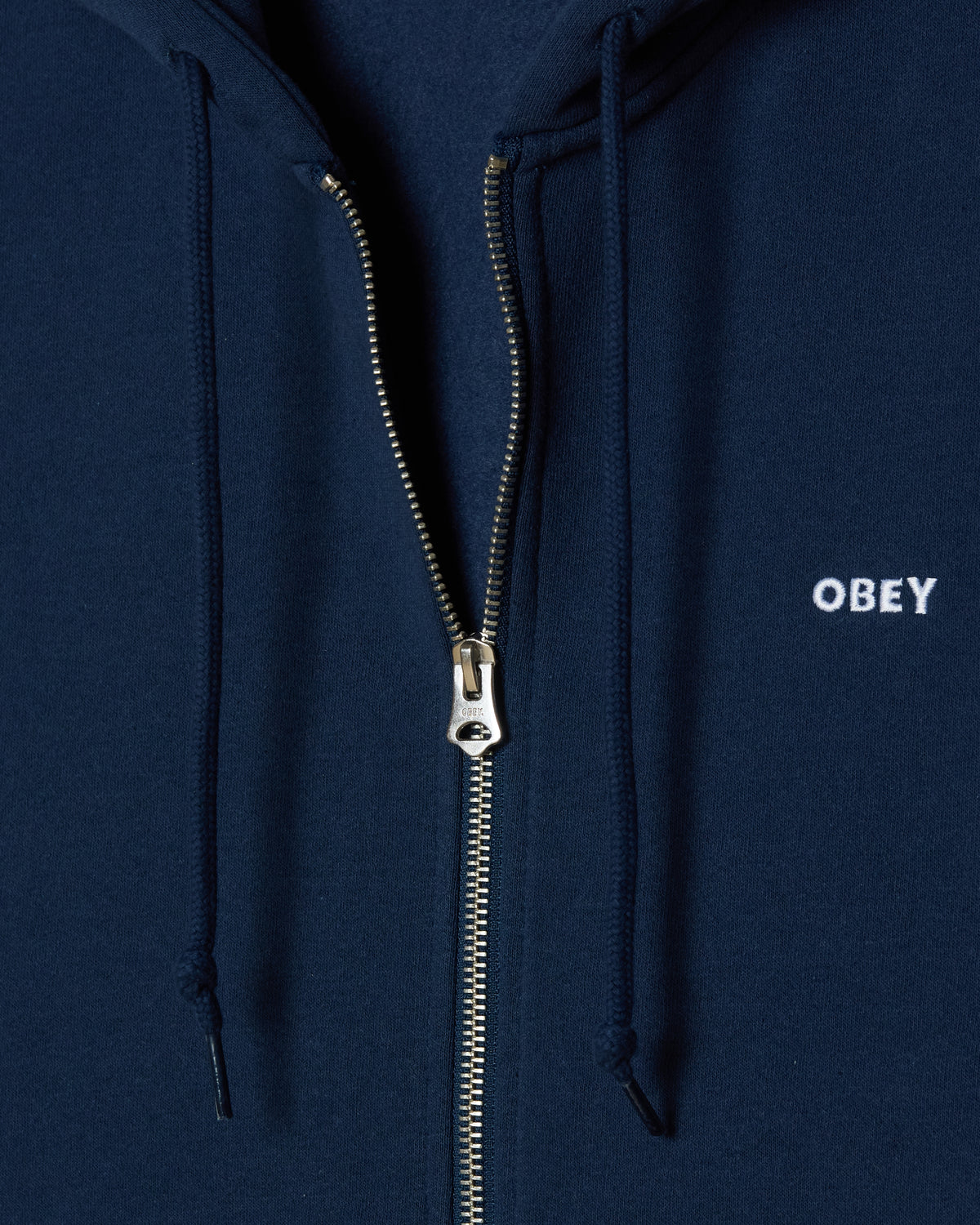ESTABLISHED WORKS BOLD ZIP HOOD II - FELPA 22MC0000024E -PGB OBEY 