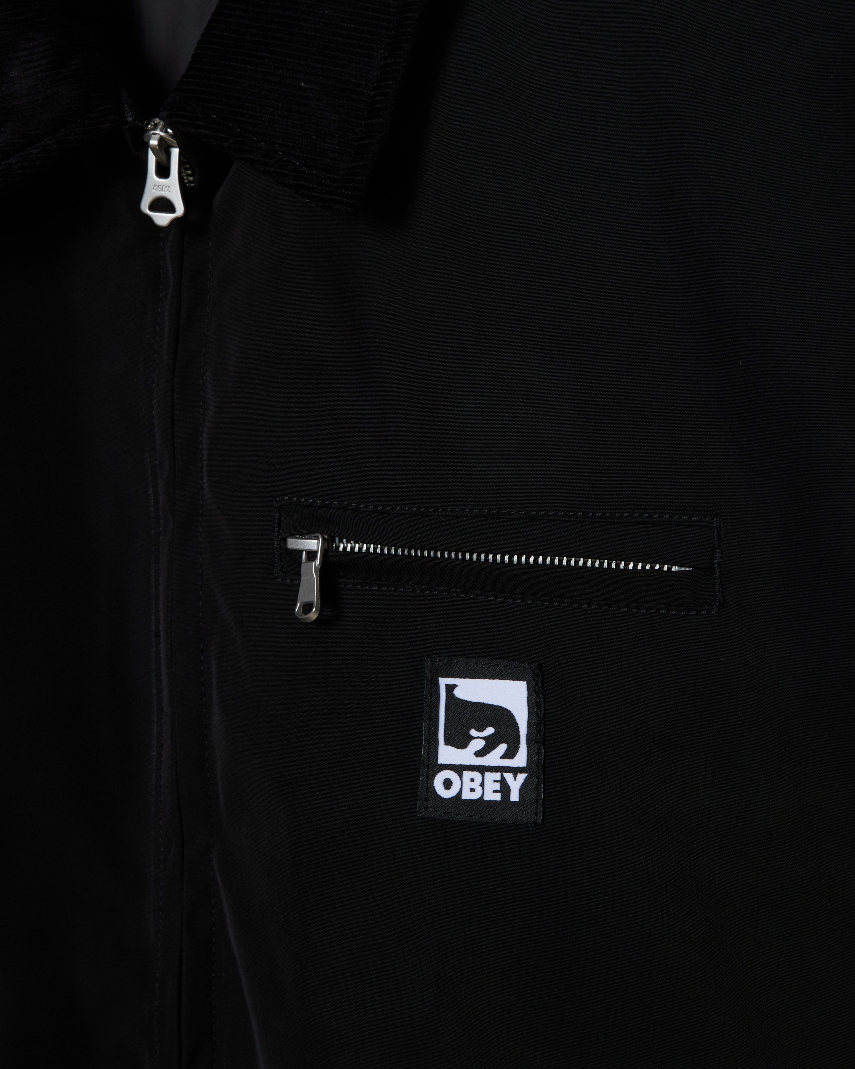 ELYSIAN JACKET - GIACCA 22MC0001552 -BLK OBEY 