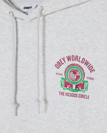 VICIOUS CIRCLE HOOD - FELPA 22MC0001904 -HEA OBEY 