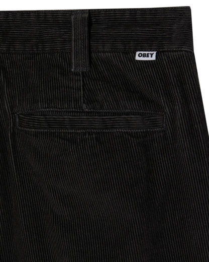 DEAN PLEATED CORDUROY PANT - PANTALONE 22MC0001926 -MNFW OBEY 