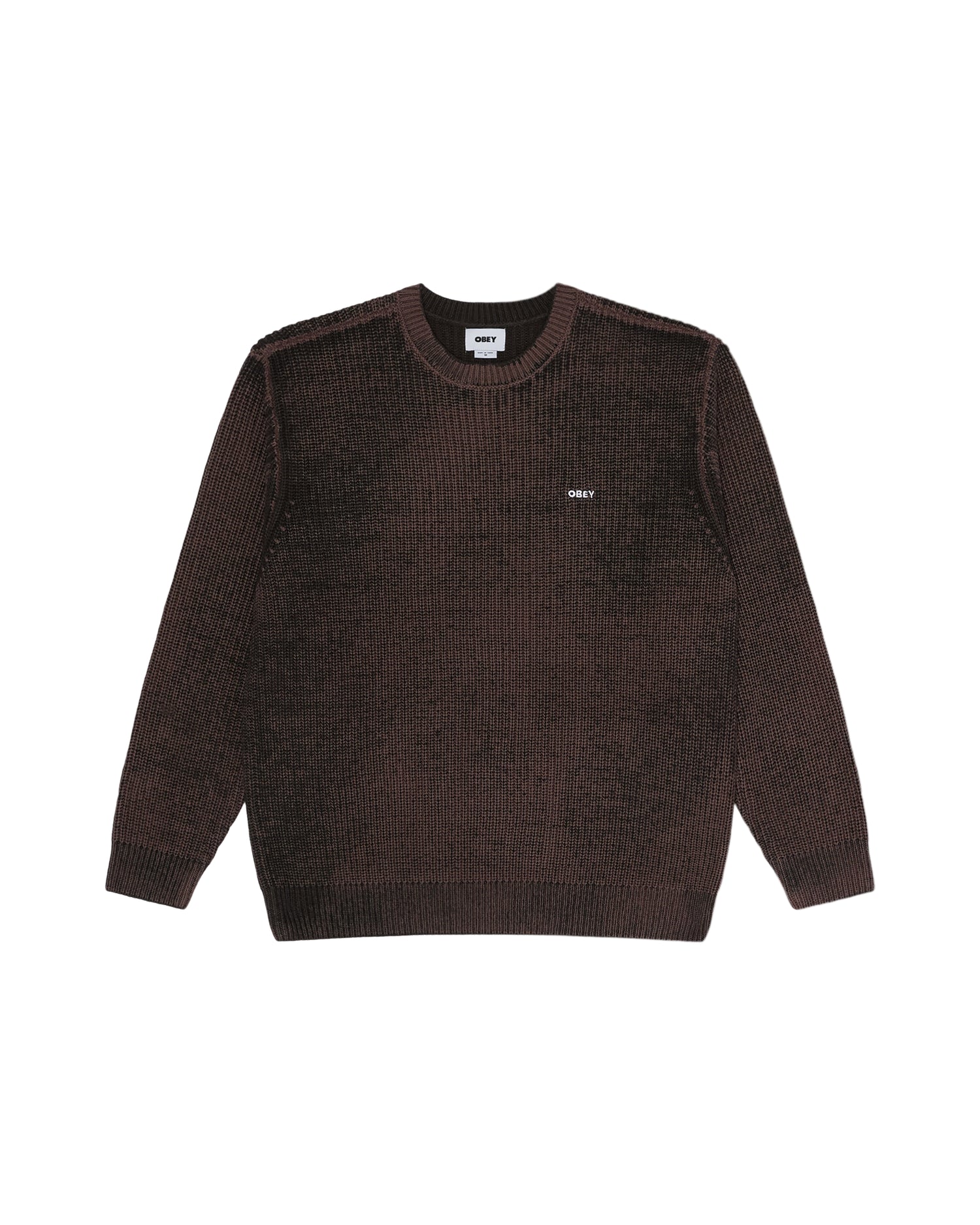 SPRAY EFFECT SWEATER - MAGLIA 22MC0001952 -MOE OBEY 
