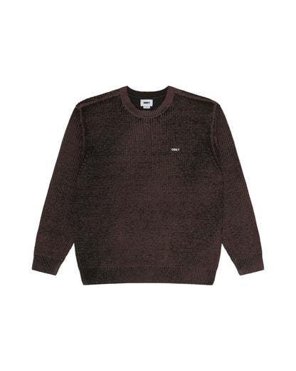 SPRAY EFFECT SWEATER - MAGLIA 22MC0001952 -MOE OBEY 