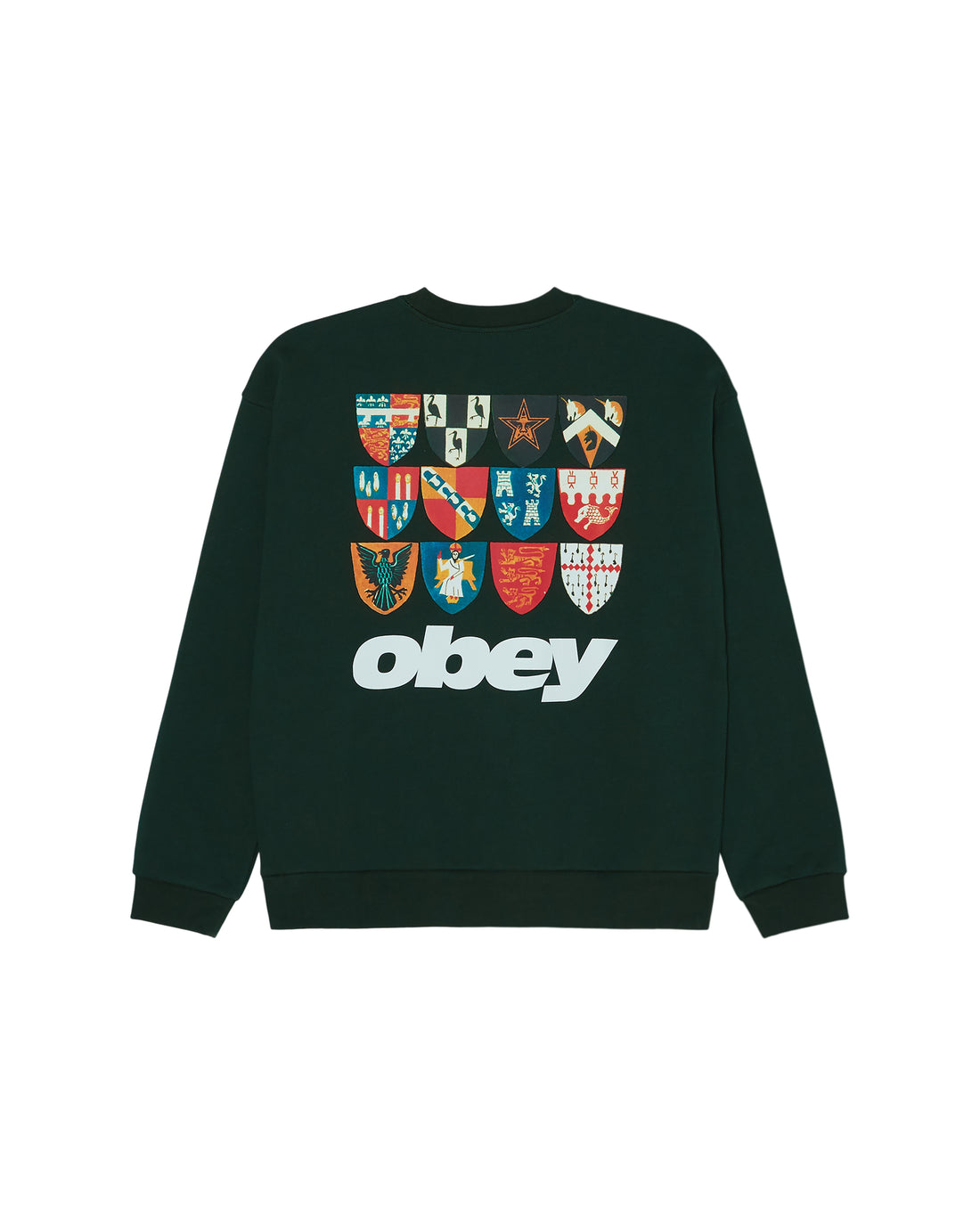SHIELDS EXTRA HEAVY CREW - FELPA 22MC0001973 -GGB OBEY 