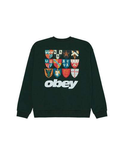 SHIELDS EXTRA HEAVY CREW - FELPA 22MC0001973 -GGB OBEY 