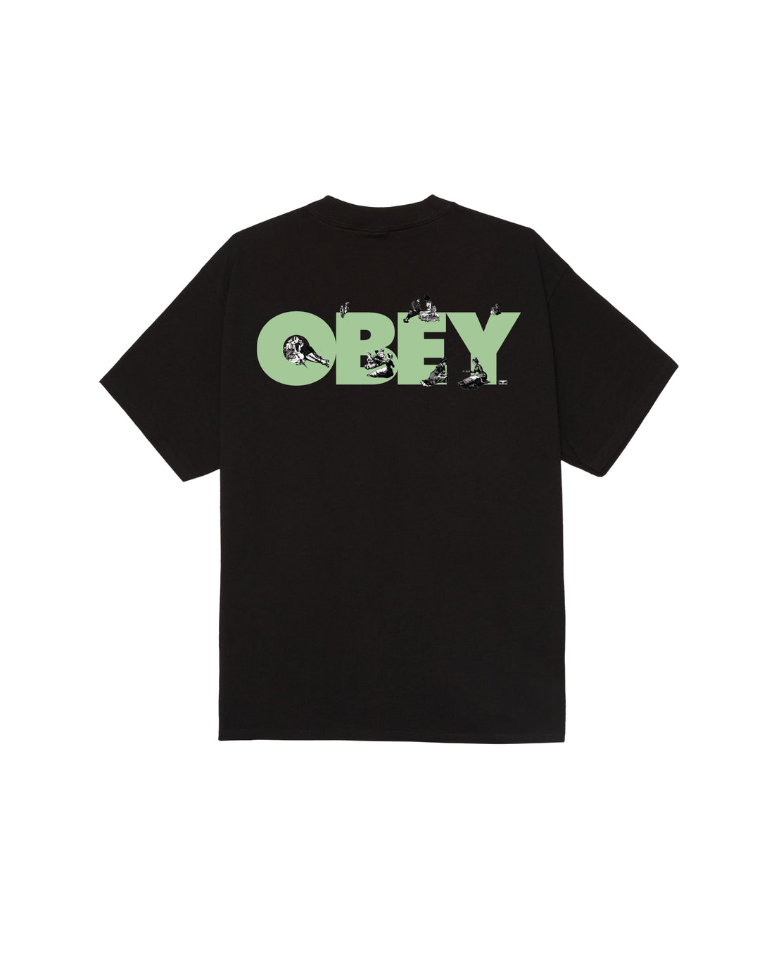 PICNIC - T-SHIRT 22MC0001982 -BLK OBEY 
