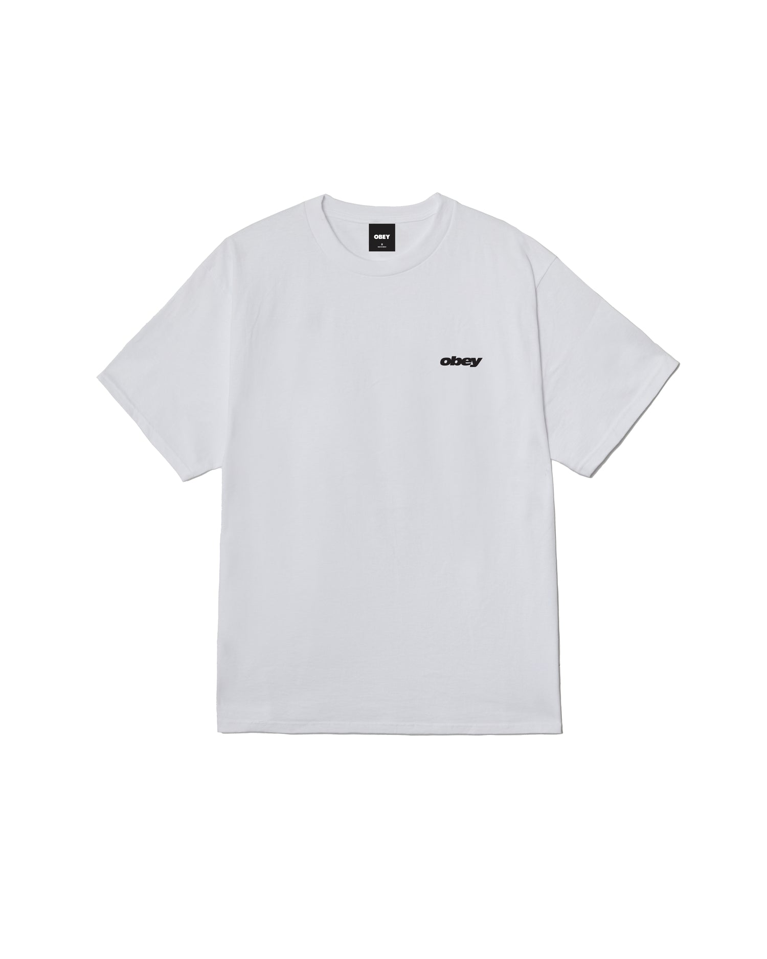 REAL SPILL - T-SHIRT 22MC0001985 -WHT OBEY 
