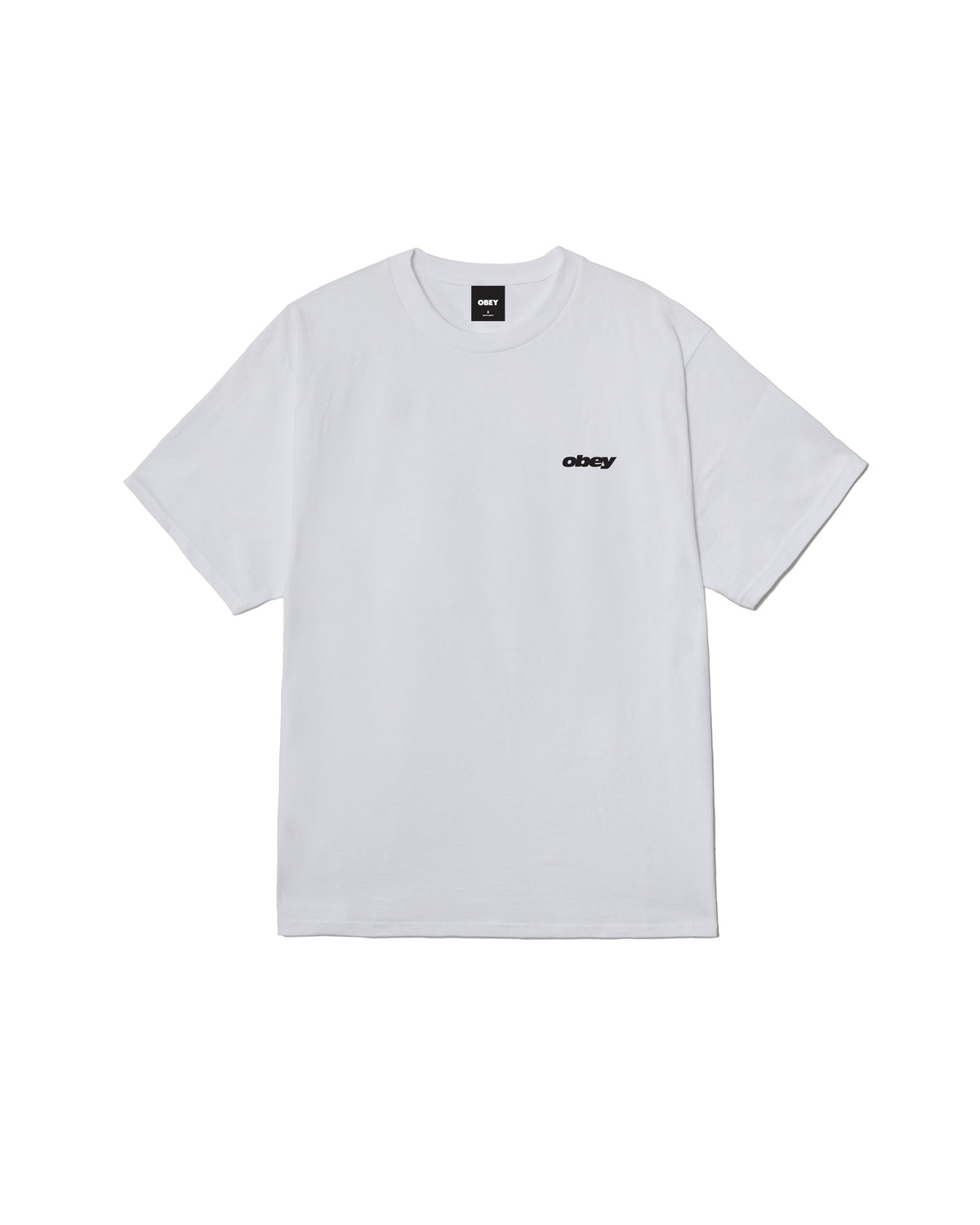 REAL SPILL - T-SHIRT 22MC0001985 -WHT OBEY 