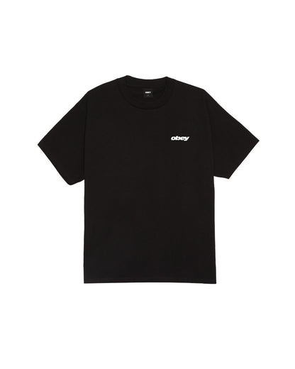 VHS - T-SHIRT 22MC0001986 -BLK OBEY 