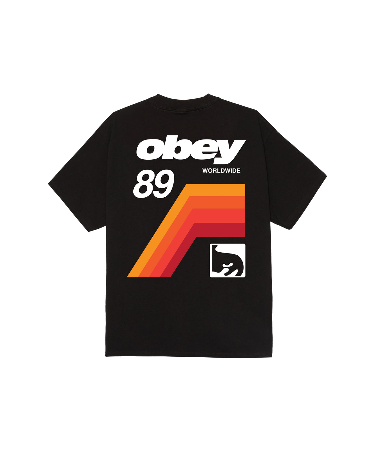 VHS - T-SHIRT 22MC0001986 -BLK OBEY 