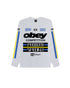 COMPETITION LS - T-SHIRT 22MC0001991 -WHT OBEY 