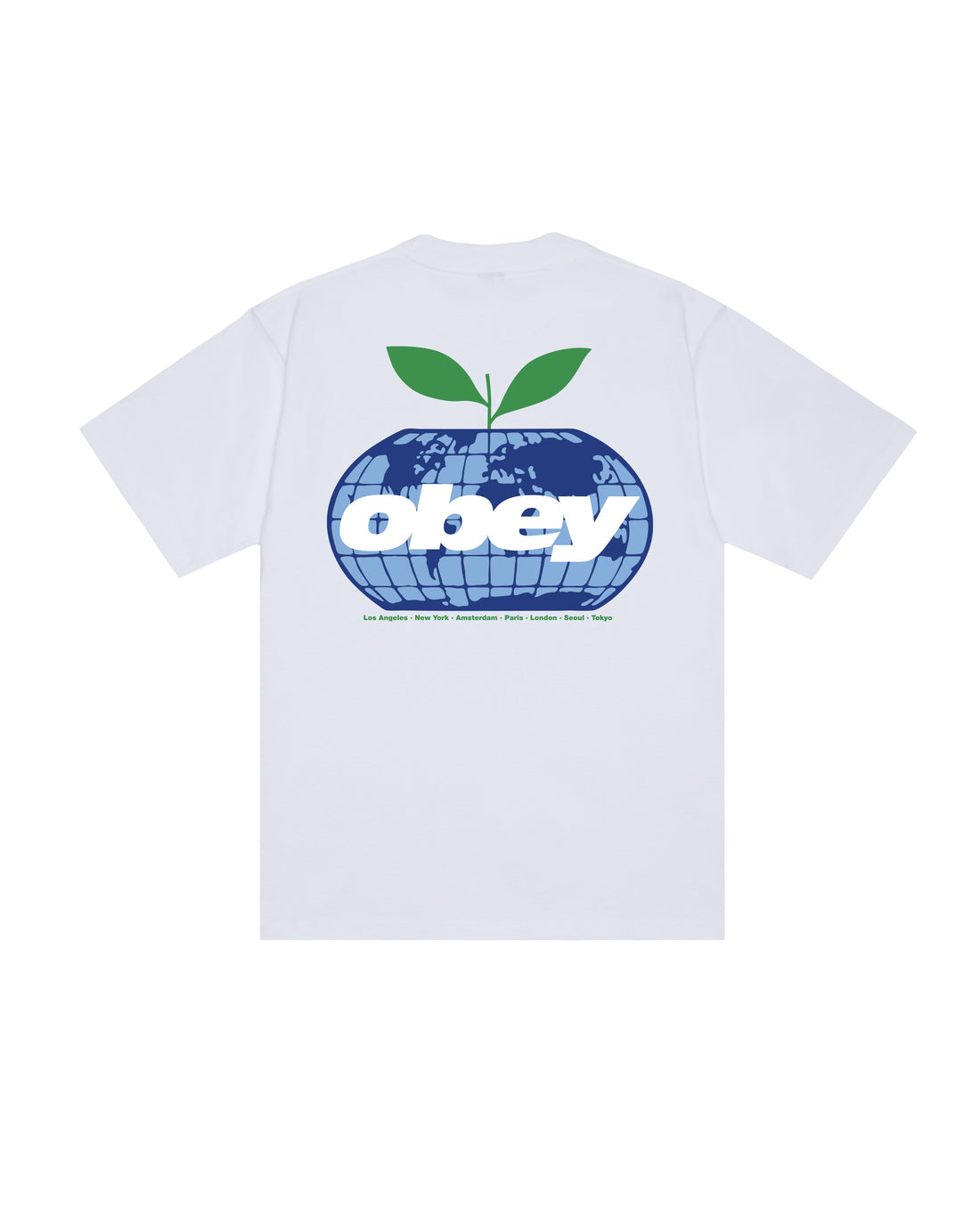 INTERCONTINENTAL - T-SHIRT 22MC0002002 -WHT OBEY 