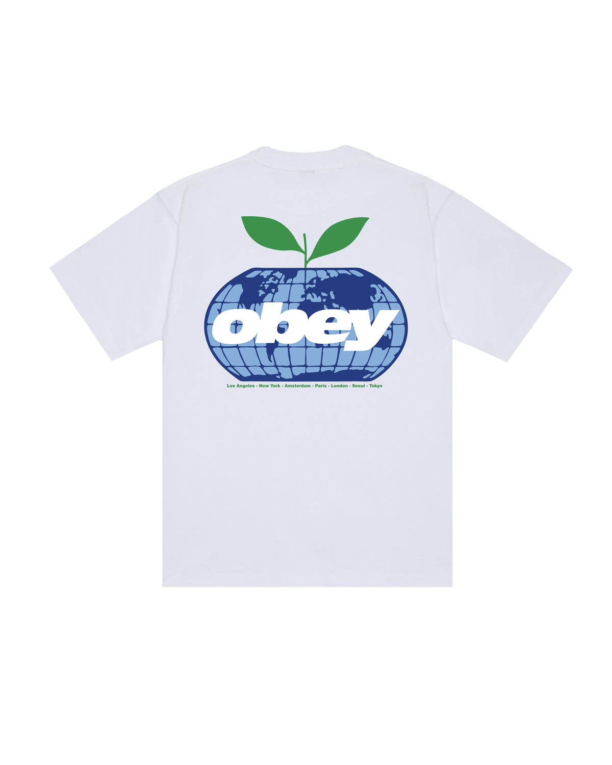 INTERCONTINENTAL - T-SHIRT 22MC0002002 -WHT OBEY 