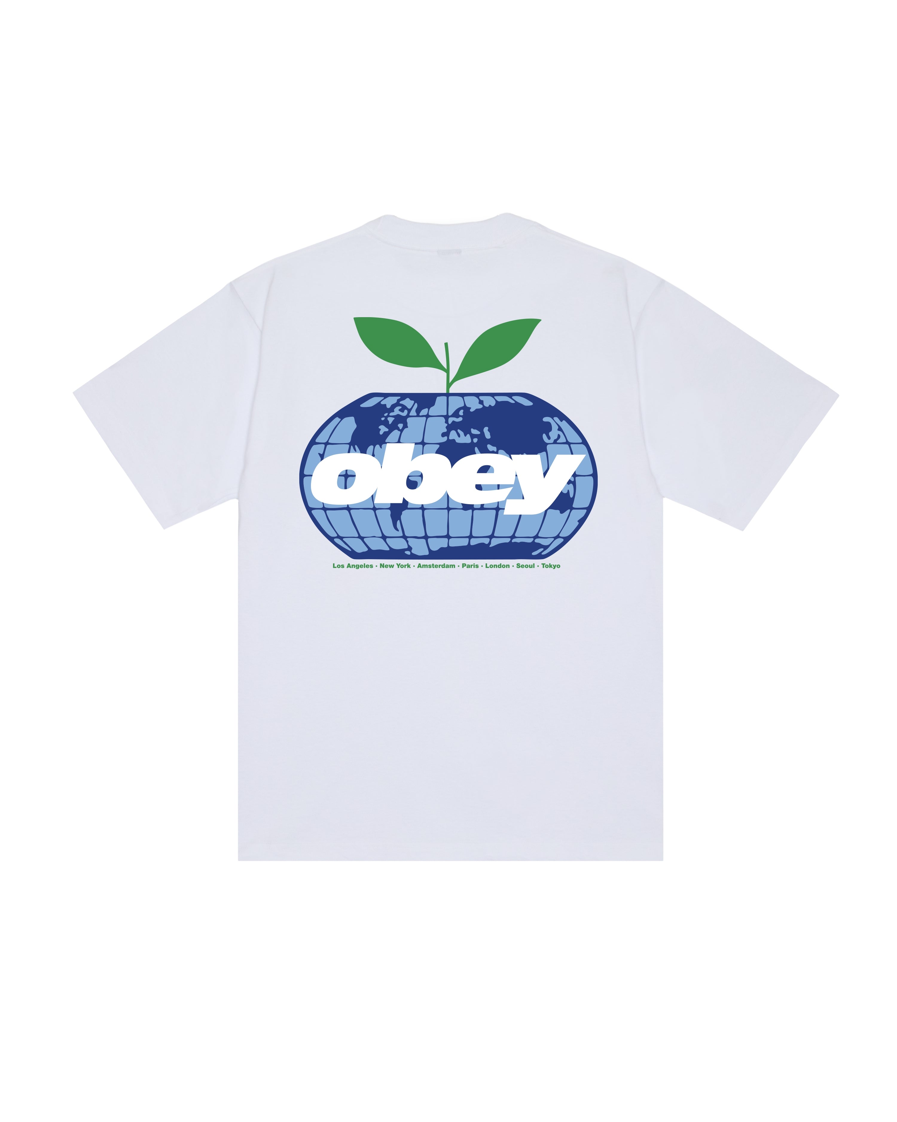 INTERCONTINENTAL - T-SHIRT 22MC0002002 -WHT OBEY 