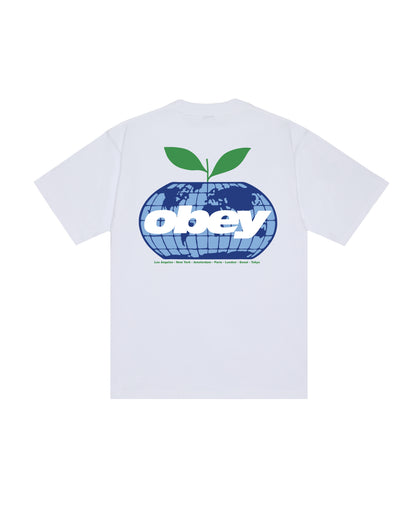 INTERCONTINENTAL - T-SHIRT 22MC0002002 -WHT OBEY 