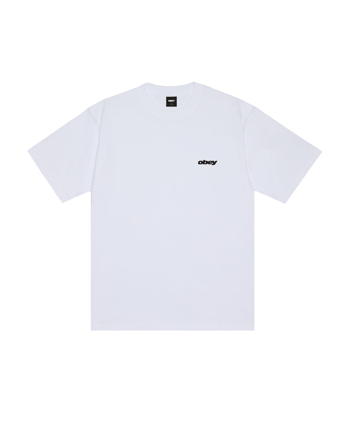 SHIELDS - T-SHIRT 22MC0002004 -WHT OBEY 