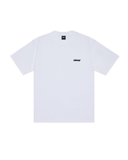 SHIELDS - T-SHIRT 22MC0002004 -WHT OBEY 