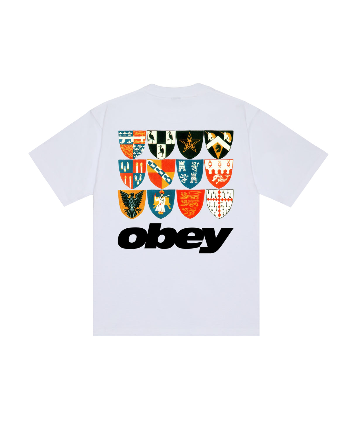 SHIELDS - T-SHIRT 22MC0002004 -WHT OBEY 