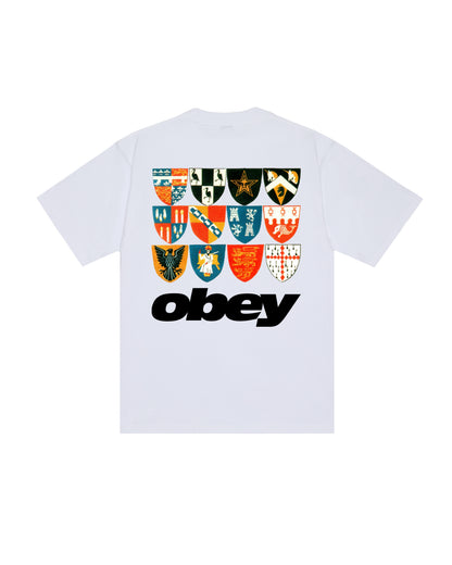 SHIELDS - T-SHIRT 22MC0002004 -WHT OBEY 