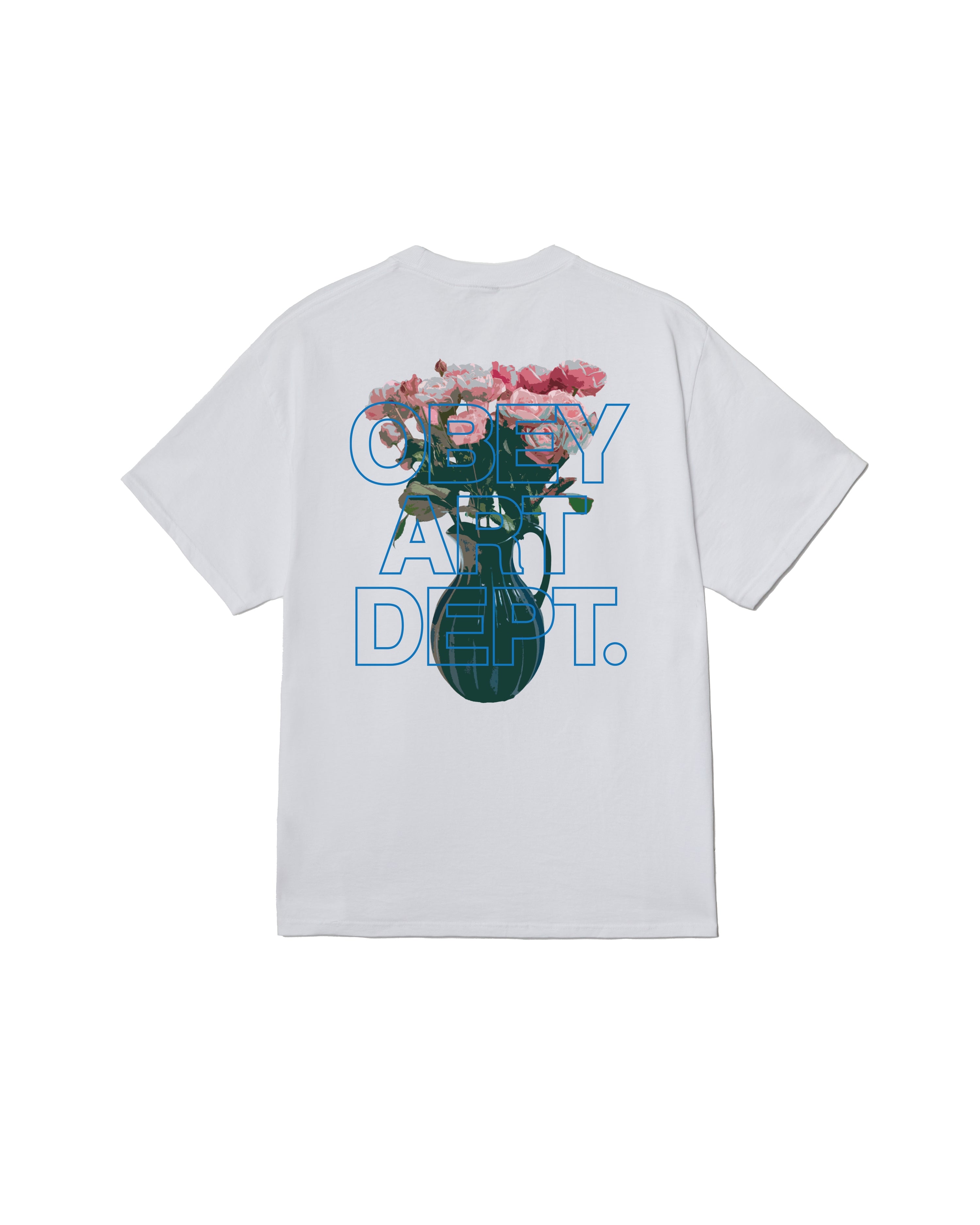 ART DEPT - T-SHIRT 22MC0002016 -WHT OBEY 