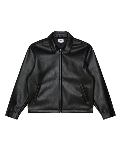WORKMAN PU JACKET - GIACCA 22MC0002056 -BLK OBEY 