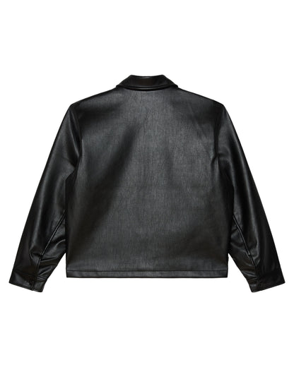 WORKMAN PU JACKET - GIACCA 22MC0002056 -BLK OBEY 