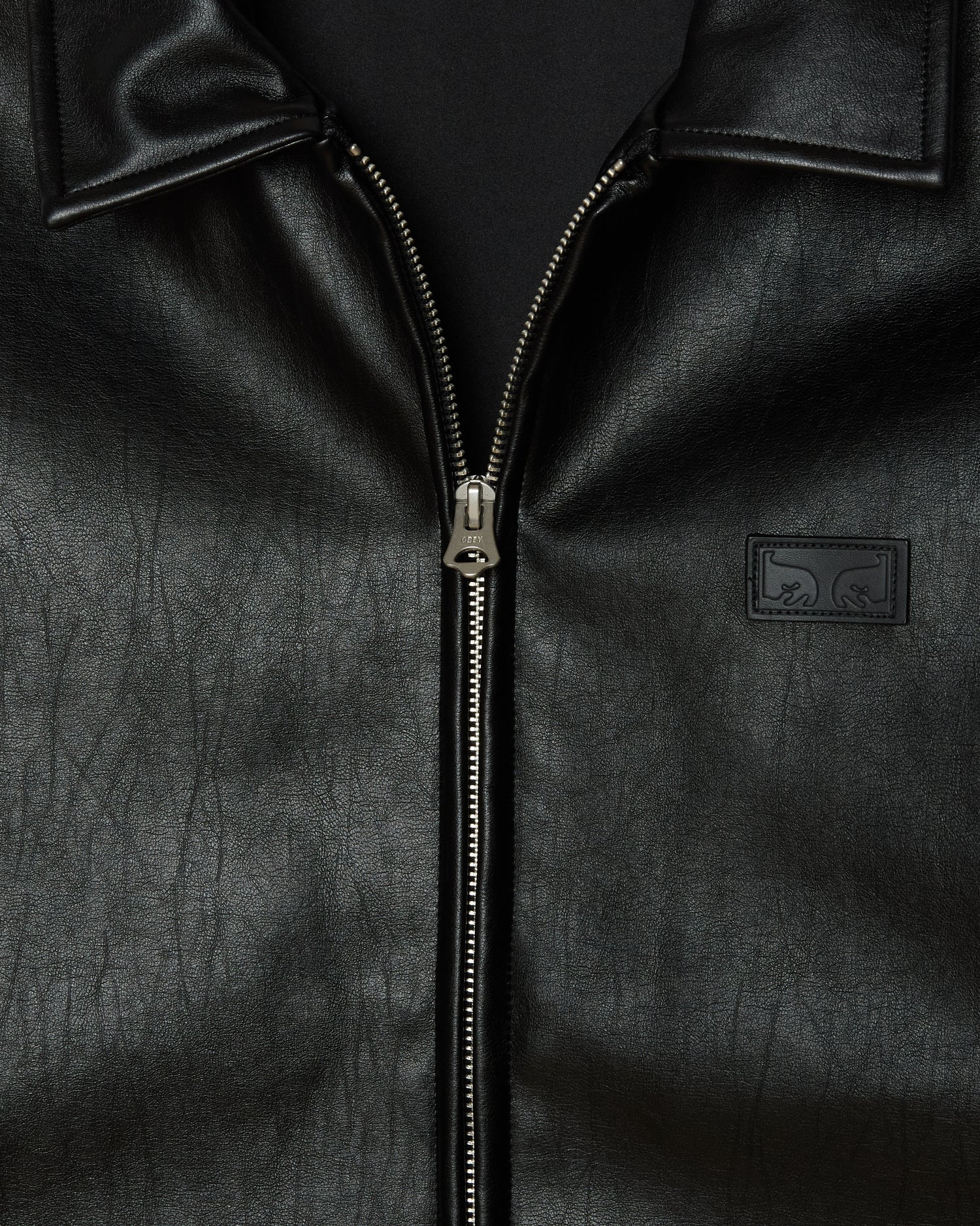 WORKMAN PU JACKET - GIACCA 22MC0002056 -BLK OBEY 