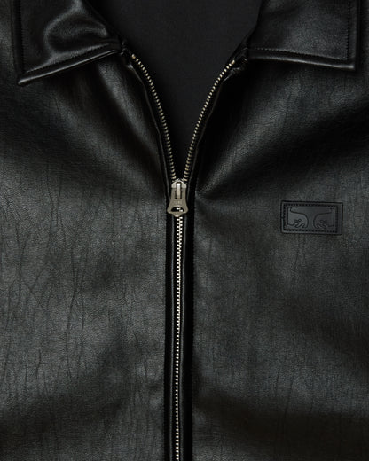 WORKMAN PU JACKET - GIACCA 22MC0002056 -BLK OBEY 