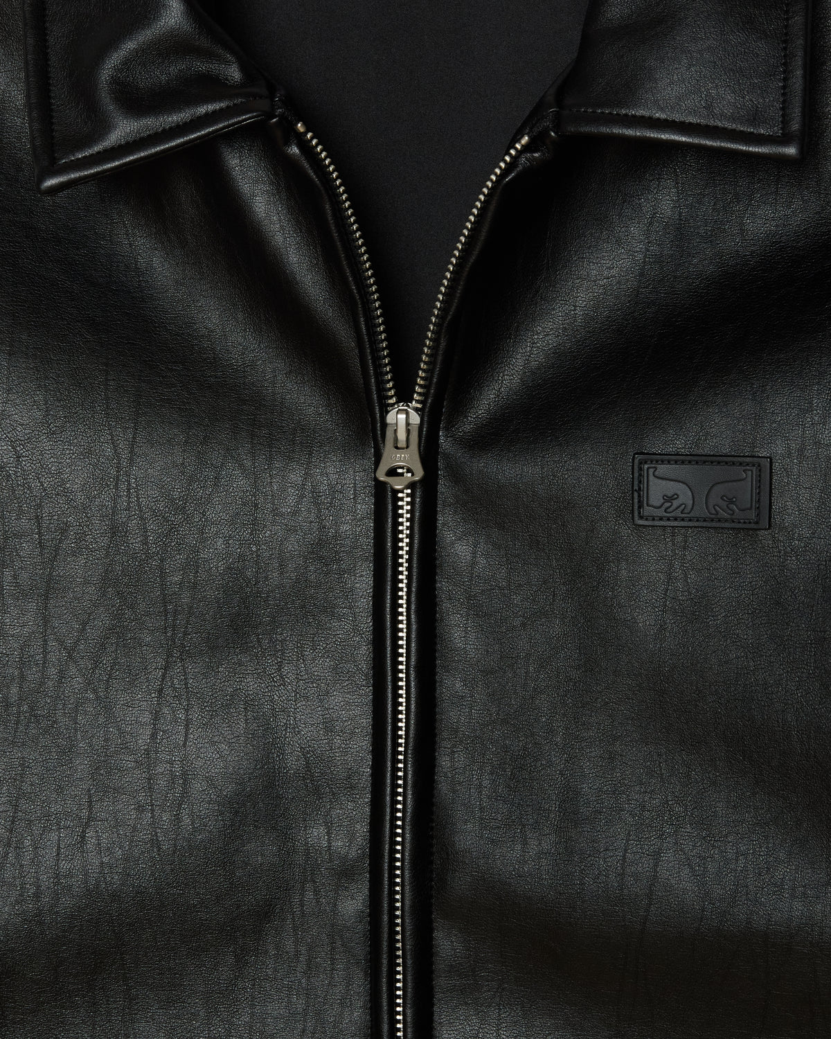 WORKMAN PU JACKET - GIACCA 22MC0002056 -BLK OBEY 