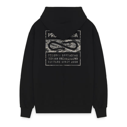 ZIP LABEL CAMO - FELPA 26FWPRFE743 -01 PROPAGANDA 