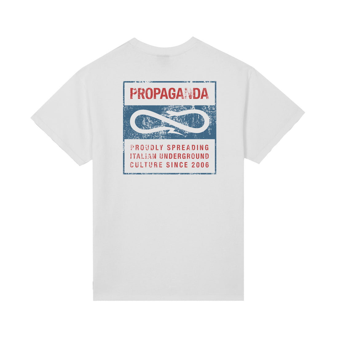 LABEL BICOLOR - T-SHIRT 26FWPRTS941 -02 PROPAGANDA 