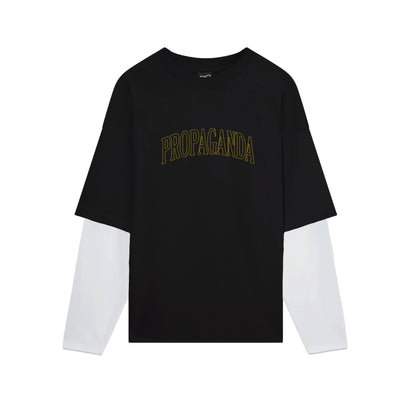 LONGSLEEVE M/L TWICE - T-SHIRT 26FWPRTS993 -01 PROPAGANDA 