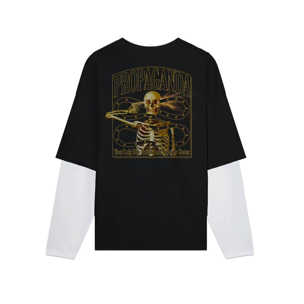 LONGSLEEVE M/L TWICE - T-SHIRT 26FWPRTS993 -01 PROPAGANDA 