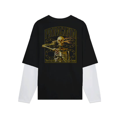 LONGSLEEVE M/L TWICE - T-SHIRT 26FWPRTS993 -01 PROPAGANDA 