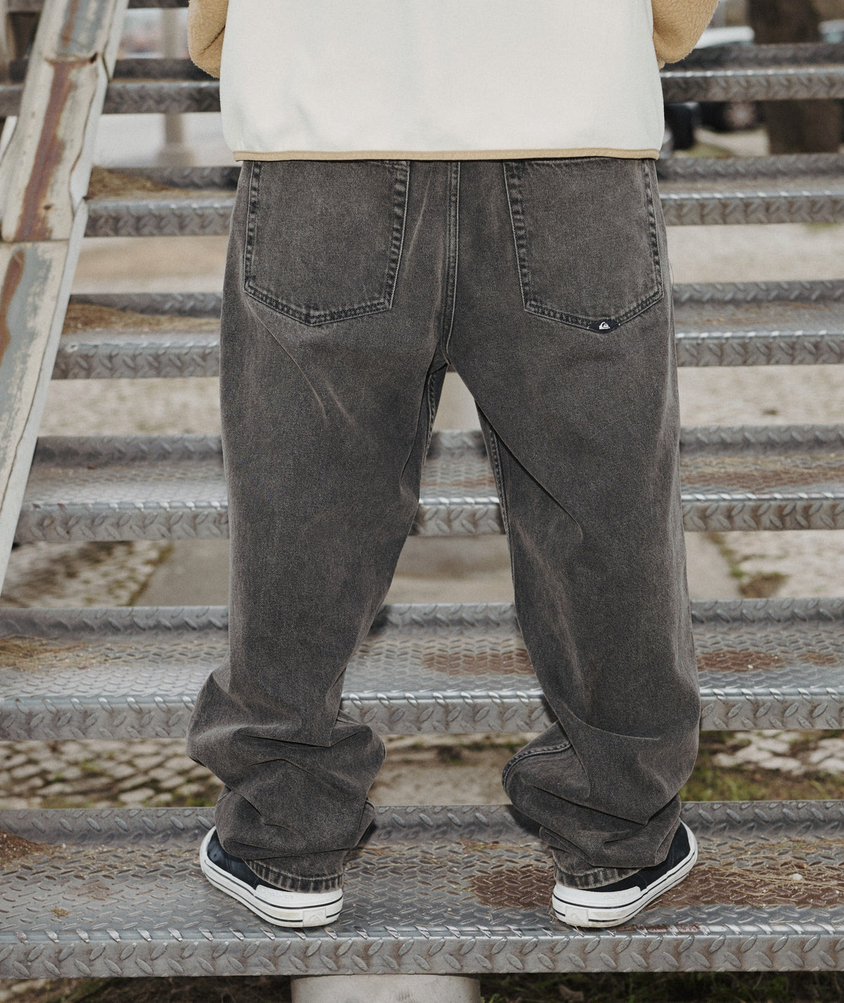 QUIKSILVER BAGGY DENIM - JEANS EQYDP03508 -KYGW QUIKSILVER 