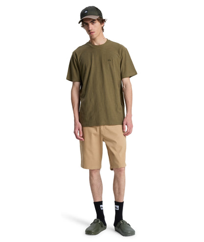SLUB ROUNDNECK - T-SHIRT EQYKT04391 -CRE0 QUIKSILVER 