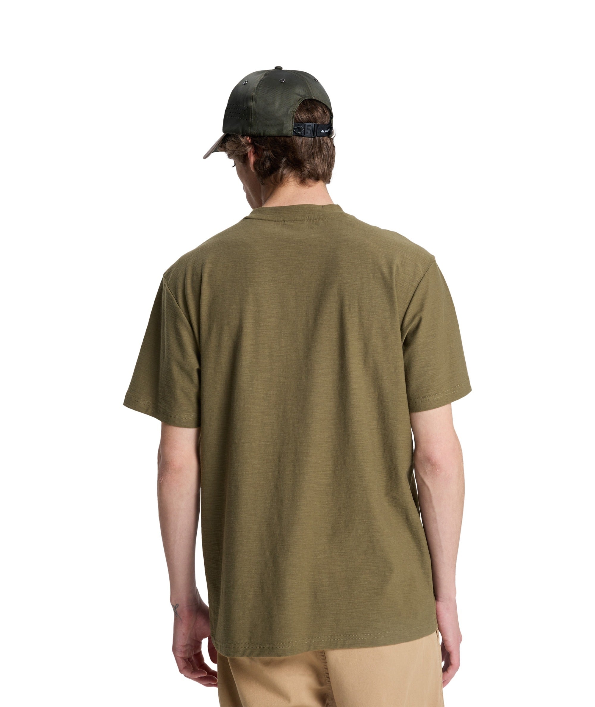 SLUB ROUNDNECK - T-SHIRT EQYKT04391 -CRE0 QUIKSILVER 