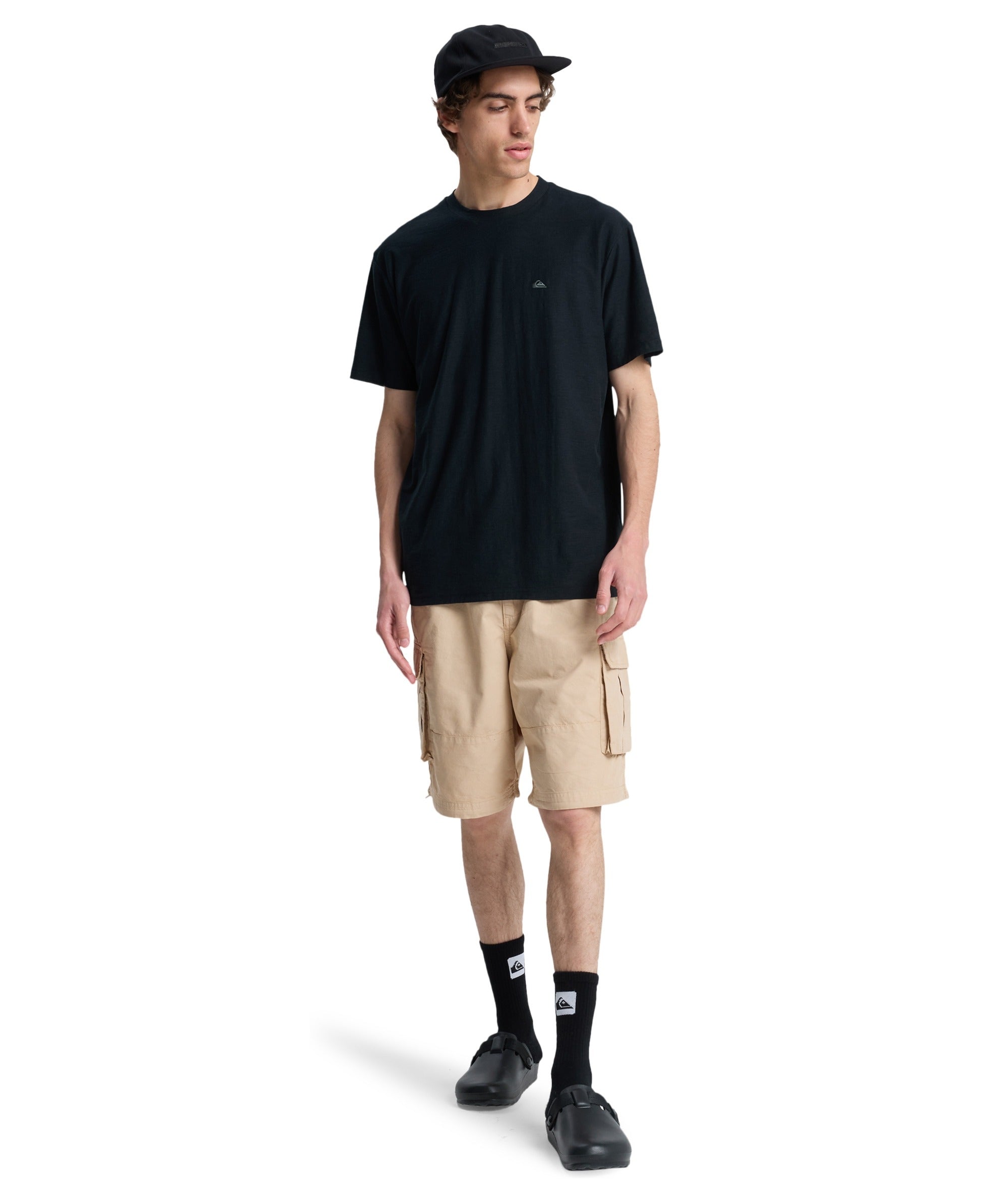 SLUB ROUNDNECK - T-SHIRT EQYKT04391 -KVJ0 QUIKSILVER 
