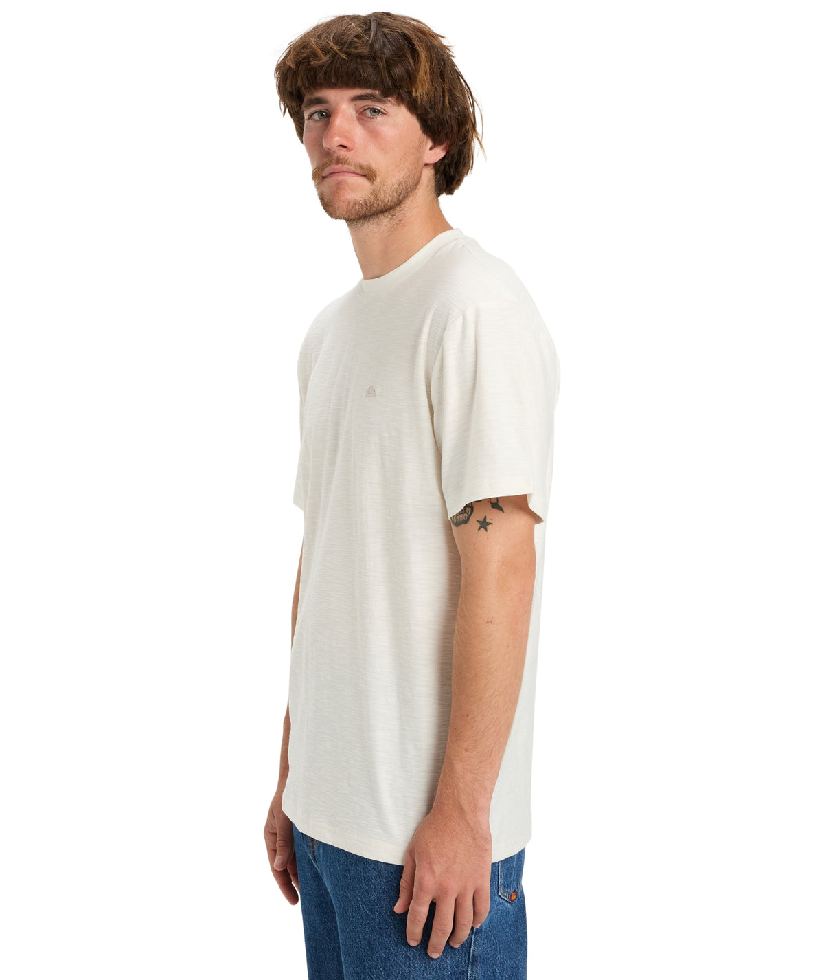 SLUB ROUNDNECK - T-SHIRT EQYKT04391 -WBK0 QUIKSILVER 