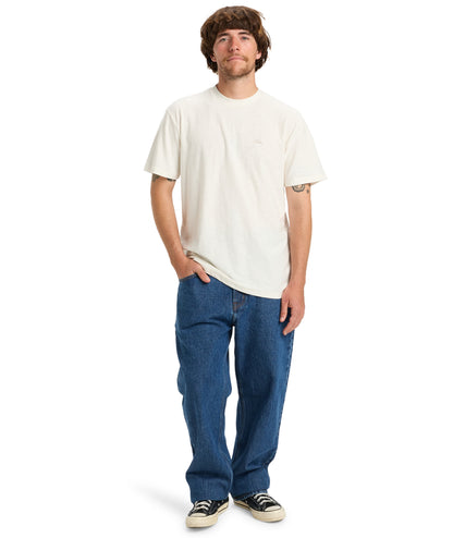 SLUB ROUNDNECK - T-SHIRT EQYKT04391 -WBK0 QUIKSILVER 