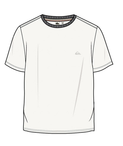 SLUB ROUNDNECK - T-SHIRT EQYKT04391 -WBK0 QUIKSILVER 