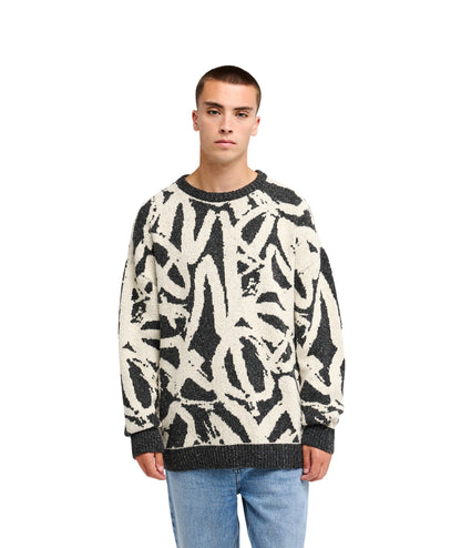 LIAM JACQUARD - MAGLIA EQYSW03346 -WEG8 QUIKSILVER 