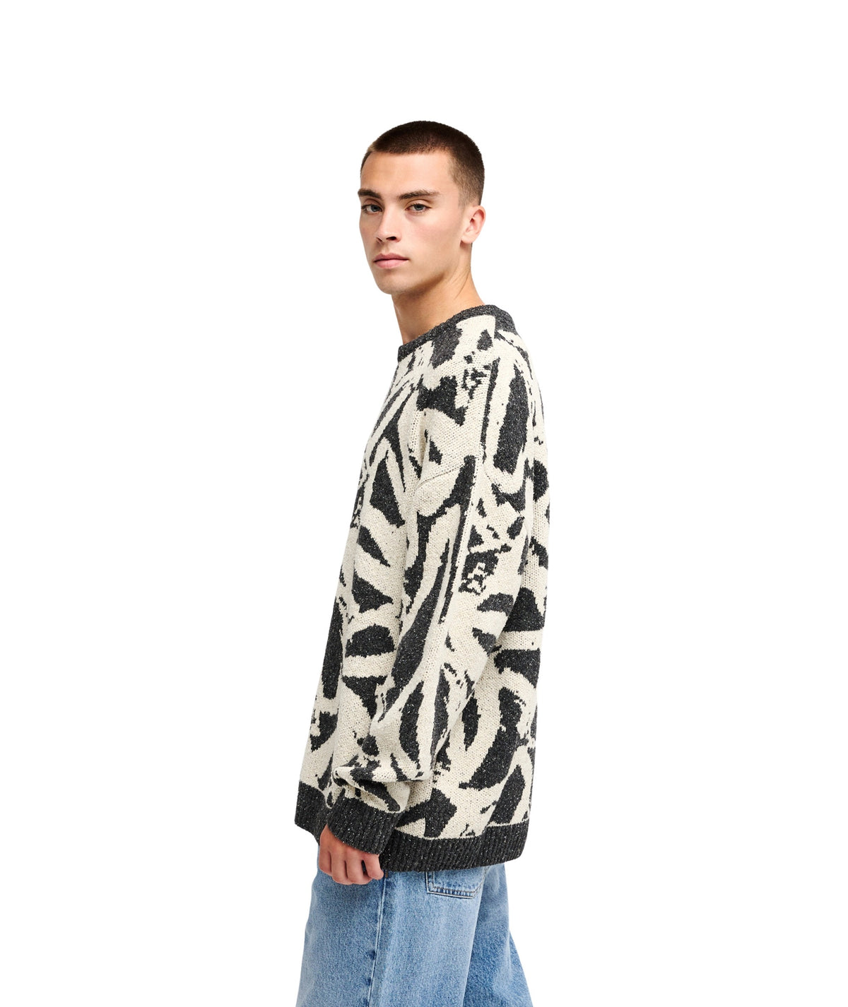 LIAM JACQUARD - MAGLIA EQYSW03346 -WEG8 QUIKSILVER 