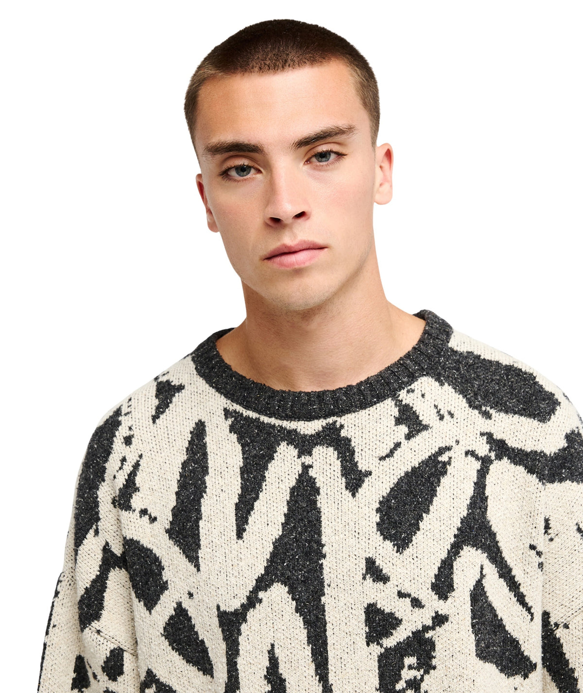 LIAM JACQUARD - MAGLIA EQYSW03346 -WEG8 QUIKSILVER 