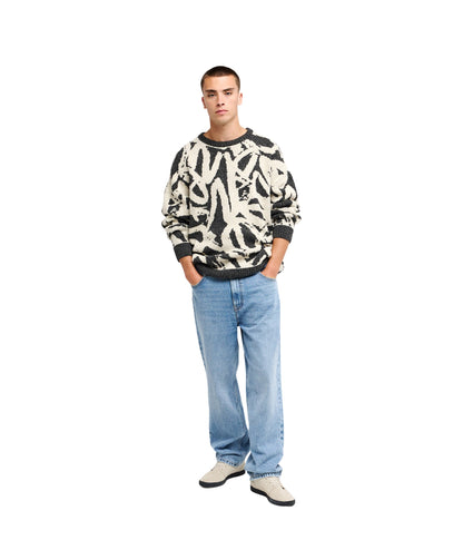LIAM JACQUARD - MAGLIA EQYSW03346 -WEG8 QUIKSILVER 