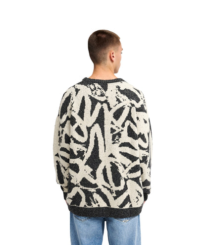 LIAM JACQUARD - MAGLIA EQYSW03346 -WEG8 QUIKSILVER 