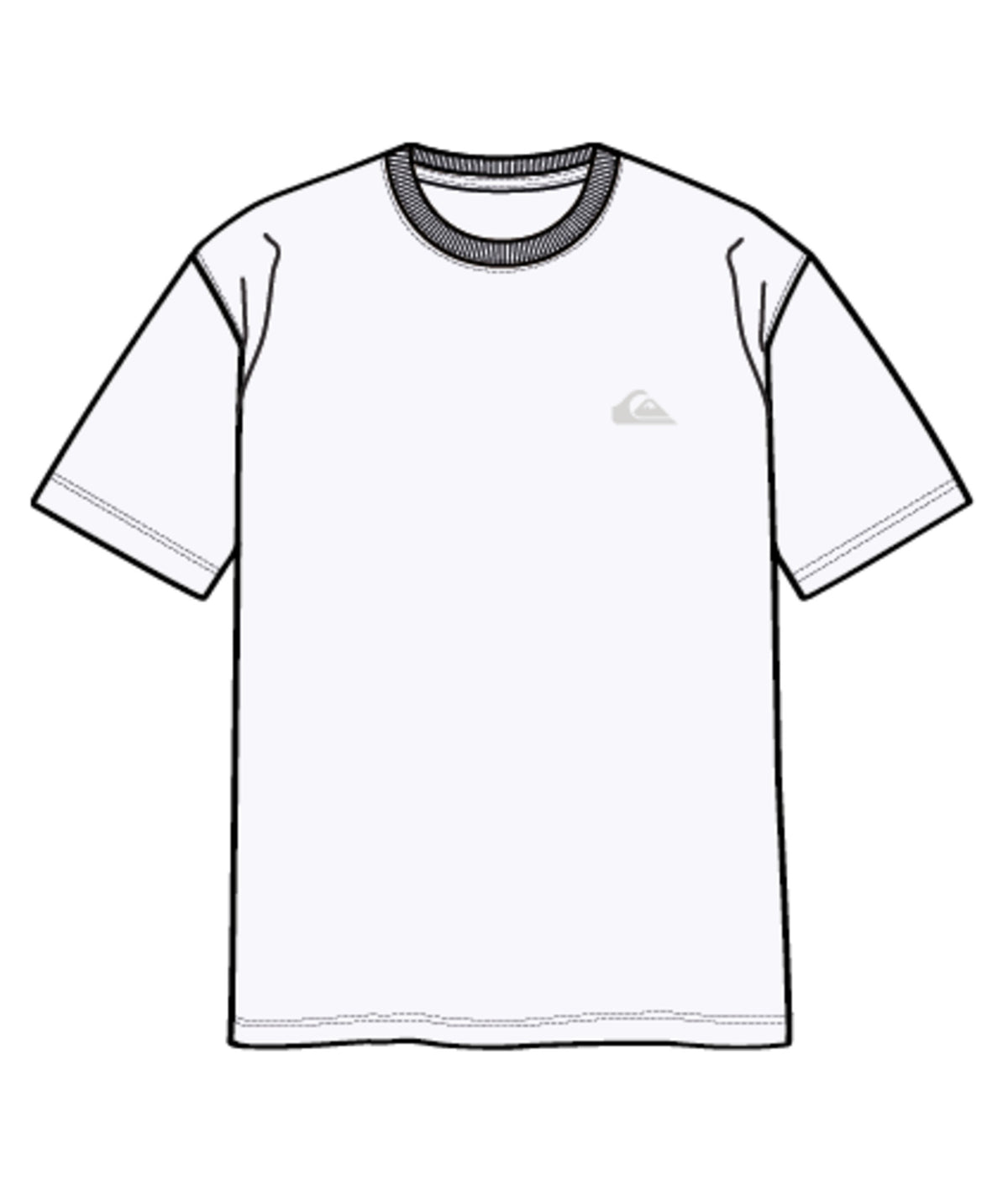 EV MINI LOGO - T-SHIRT EQYZT08181 -WBB0 QUIKSILVER 